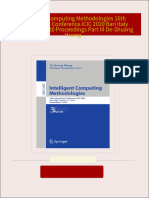 PDF Intelligent Computing Methodologies 16th International Conference ICIC 2020 Bari Italy October 2 5 2020 Proceedings Part III De-Shuang Huang download