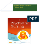 Access Test Bank Psychiatric Nursing 7th Edition Keltner Steele All Chapters Immediate PDF Download