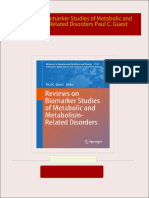 Get Reviews on Biomarker Studies of Metabolic and Metabolism Related Disorders Paul C. Guest free all chapters