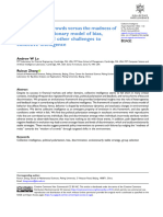 the wisdom of crowds versus the madness of mobs an evolutionary model of bias polarization