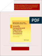 Download Complete Scientific Computing and Algorithms in Industrial Simulations Projects and Products of Fraunhofer SCAI 1st Edition Michael Griebel PDF for All Chapters