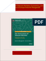 Buy ebook The Governance of Telecom Markets: Economics, Law and Institutions in Europe Antonio Manganelli cheap price