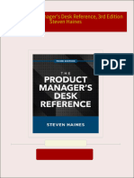 Buy ebook The Product Manager's Desk Reference, 3rd Edition Steven Haines cheap price