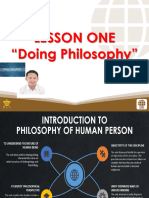 1 Doing Philosophy