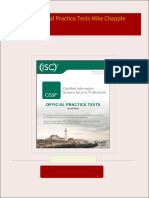 Full Download CISSP Official Practice Tests Mike Chapple PDF DOCX