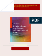 Full Download A Project-Based Introduction to Computational Statics Andreas Öchsner PDF DOCX