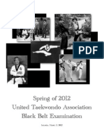 UTA Black Belt Test