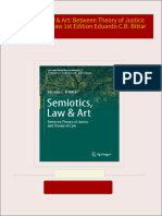 Where can buy Semiotics, Law & Art: Between Theory of Justice and Theory of Law 1st Edition Eduardo C.B. Bittar ebook with cheap price