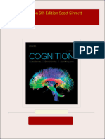 Instant download Cognition 6th Edition Scott Sinnett pdf all chapter