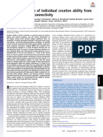 Beaty Et Al 2018 Robust Prediction of Individual Creative Ability From Brain Functional Connectivity