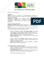 Melhorando a Relação Com o Cliente Para MEIs