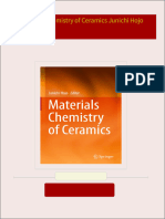 Download Complete Materials Chemistry of Ceramics Junichi Hojo PDF for All Chapters