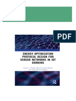 Energy Optimization Protocol Design for Sensor Networks in IoT Domains 1st Edition Sanjeev J. Wagh download pdf