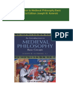 An Introduction to Medieval Philosophy Basic Concepts 1st Edition Joseph W. Koterski All Chapters Instant Download