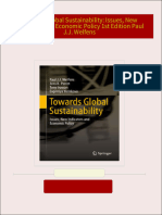 Get Towards Global Sustainability: Issues, New Indicators and Economic Policy 1st Edition Paul J.J. Welfens free all chapters