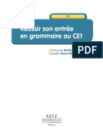 Réussir son entrée en grammaire au CE1