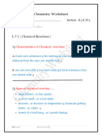 Chemistry Worksheet  G8 T1 (FE) PDF 1