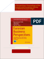 [Ebooks PDF] download Eurasian Business Perspectives: Proceedings of the 24th Eurasia Business and Economics Society Conference Mehmet Huseyin Bilgin full chapters