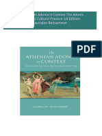 Where can buy The Athenian Adonia in Context The Adonis Festival as Cultural Practice 1st Edition Laurialan Reitzammer ebook with cheap price