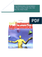 Basic Engineering Mathematics 3rd ed Edition John Bird Bsc (Hons)  Ceng  Cmath  Csci  Fiet  Miee  Fiie  Fima  Fcollt 2024 scribd download