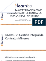 UNIDAD 3 Gestión Integral de Contratos Mineros..