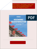 [Ebooks PDF] download Hegemonic Transformation: The State, Laws, and Labour Relations in Post-Socialist China 1st Edition Elaine Sio-Ieng Hui (Auth.) full chapters