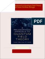 Download full A Philosophical Approach to Quantum Field Theory 1st Edition Hans Christian Öttinger ebook all chapters