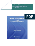 [Ebooks PDF] download Cities Nationalism and Democratization Questioning Cities 1st Edition Scott A. Bollens full chapters