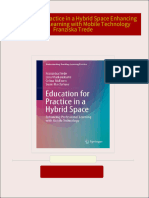 Instant Download Education for Practice in a Hybrid Space Enhancing Professional Learning with Mobile Technology Franziska Trede PDF All Chapters