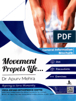 Orthopaedic Super speciality General information Brochure Dr apurv Mehra