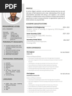 Mohammad Ayan-Civil Engineer-Resume