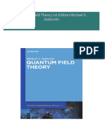 Download Full Quantum Field Theory 1st Edition Michael V. Sadovskii PDF All Chapters