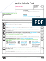 Lesson Plan Life Cycle of a Plant