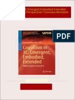 Download Cognition in 3E Emergent Embodied Extended Multidisciplinary Perspectives Tommaso Bertolotti ebook All Chapters PDF