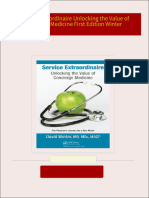 PDF Service Extraordinaire Unlocking the Value of Concierge Medicine First Edition Winter download