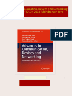 Instant Download Advances in Communication, Devices and Networking: Proceedings of ICCDN 2018 Rabindranath Bera PDF All Chapters