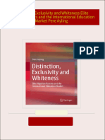 PDF Distinction Exclusivity and Whiteness Elite Nigerian Parents and the International Education Market Pere Ayling download