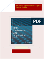 Download Data Engineering and Applications Volume 1 Rajesh Kumar Shukla ebook All Chapters PDF