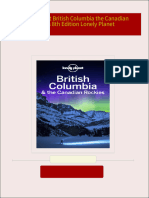 Lonely Planet British Columbia the Canadian Rockies 8th Edition Lonely Planet all chapter instant download