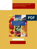 Nutrition Counseling and Education Skill Development 3rd Edition download pdf