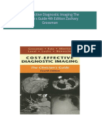 Download Complete Cost Effective Diagnostic Imaging The Clinician s Guide 4th Edition Zachary Grossman PDF for All Chapters