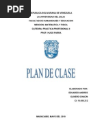 2do Plan de Clase Polinomios