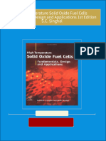 PDF High temperature Solid Oxide Fuel Cells Fundamentals Design and Applications 1st Edition S.C. Singhal download