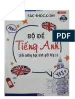 Bộ đề bồi dưỡng HSG tiếng anh lớp 3