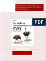 Get Serverless Development on AWS: Building Enterprise-Scale Serverless Solutions 1st Edition Sheen Brisals PDF ebook with Full Chapters Now