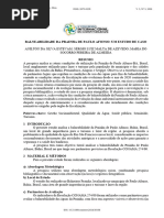  BALNEABILIDADE DA PRAINHA DE PAULO AFONSO: UM ESTUDO DE CASO