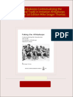 Full download Faking the Afrikakorps Contextualizing the Manufacture and Trade in Imitation Afrikakorps Material Culture 1st Edition Mike Seager Thomas pdf docx