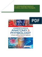 Test Bank for Understanding Anatomy & Physiology, 3rd Edition, Gale Sloan Thompson, download pdf