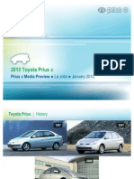 Prius C Technical Presentation Powerpoint