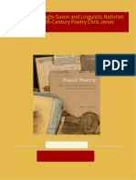 Instant ebooks textbook Fossil Poetry: Anglo-Saxon and Linguistic Nativism in Nineteenth-Century Poetry Chris Jones download all chapters